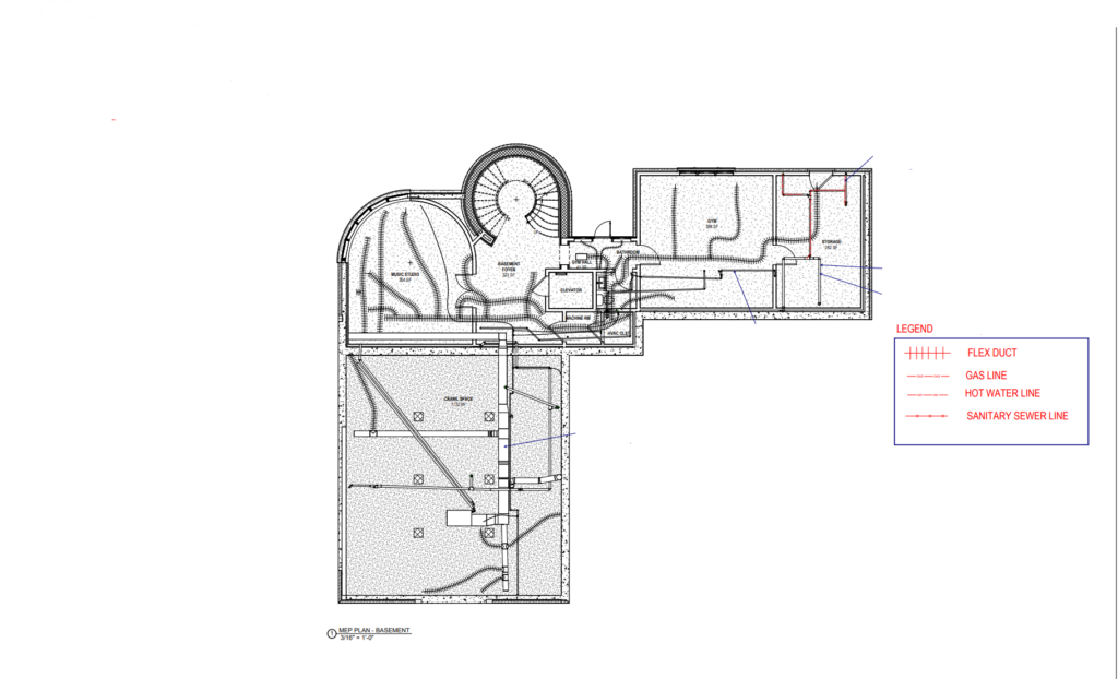 MEP Floor Plan