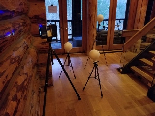 3D Laser Scanning in progress